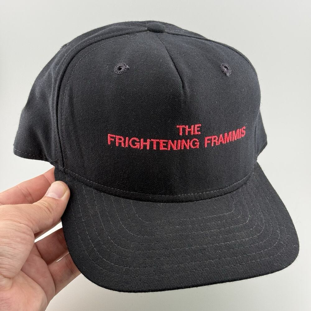 Vtg 80s 90s New Era Pro Model Snapback Hat USA Dupont Visor Horror Sci-Fi Promo